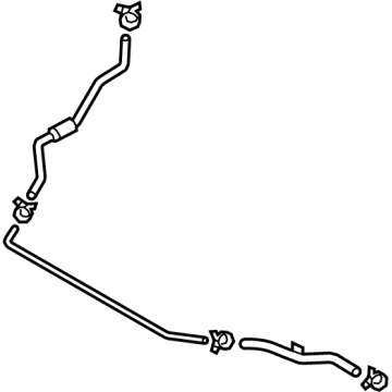 2024 Hyundai Kona Coolant Reservoir Hose - 25451-BE000