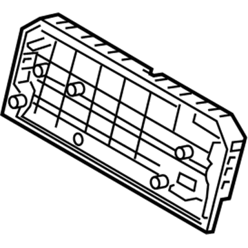 Hyundai 94363-1X000 Cushion Cover 94363-1X000 Hyundai Cushion Cover Illustration 1 of 1