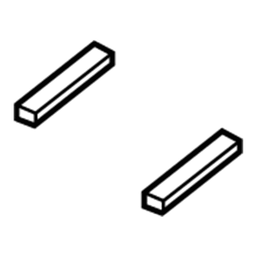 Hyundai 97245-F9000 Seal-Heater To Duct 97245-F9000 Hyundai Seal-Heater To Duct Illustration 1 of 1