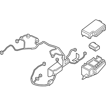 91225-J3020 Hyundai Wiring Assembly Front Illustration 1 of 1