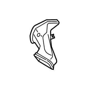 Hyundai 37573-G2100 Duct Assembly-Outlet 37573-G2100 Hyundai Duct Assembly-Outlet Illustration 1 of 1