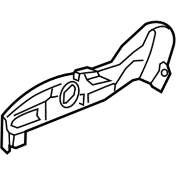 88291-G2010-T9Y Hyundai Shield Cover-Front Seat Outer,RH Illustration 1 of 1