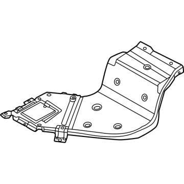 Hyundai 37573-P7000 DUCT ASSY-OUTLET 37573-P7000 Hyundai DUCT ASSY-OUTLET Illustration 1 of 1
