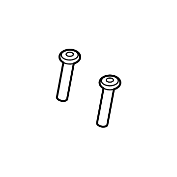 Hyundai 89722-F2100-NNB Guide Assembly-Rear Seat Headrest Without Lever 89722-F2100-NNB Hyundai Guide Assembly-Rear Seat Headrest Without Lever Illustration 1 of 1