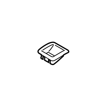 Hyundai 89344-K2000-NNB GARNISH-RR Seat Back 89344-K2000-NNB Hyundai GARNISH-RR Seat Back Illustration 1 of 1