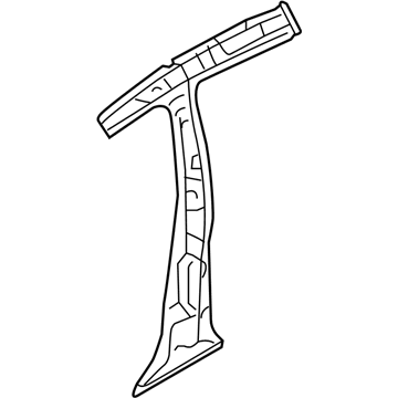 Hyundai 71401-A5000 Center Inner Pillar Assembly Left Hand 71401-A5000 Hyundai Center Inner Pillar Assembly Left Hand Illustration 1 of 1