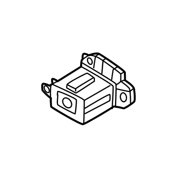 Hyundai 86642-AAAA0 STAY-RR BUMPER RH 86642-AAAA0 Hyundai STAY-RR BUMPER RH Illustration 1 of 1