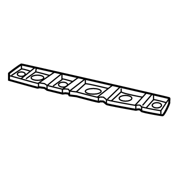 Hyundai 86651-AAAA0 BRACKET ASSY-RR BUMPER SIDE,LH 86651-AAAA0 Hyundai BRACKET ASSY-RR BUMPER SIDE,LH Illustration 1 of 1