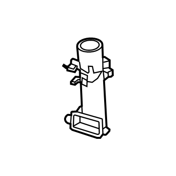 28286-2S300 Hyundai Pipe Assembly-INTERCOOLER Outlet Illustration 1 of 1