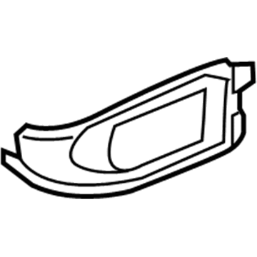 Hyundai 88172-D2100-NNB Front Seat Recliner Knob Left Hand 88172-D2100-NNB Hyundai Front Seat Recliner Knob Left Hand Illustration 1 of 1