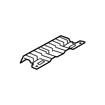 85432-K2000 Hyundai Bracket-A/HDL MTG FR,RH Illustration 1 of 1