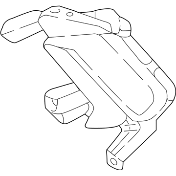 92207-F2100 Hyundai Day Running Light Lamp Assembly Left Hand Illustration 1 of 1