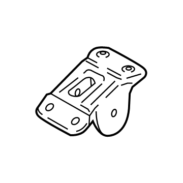55170-BE000 Hyundai STAY,LH Illustration 1 of 1