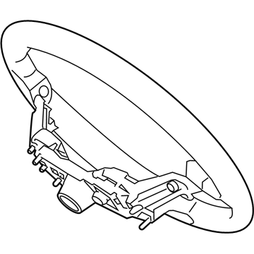 2019 Hyundai Kona Steering Wheel - 56120-J9000-TRY