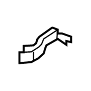 82495-2H000 Hyundai Front Outside Handle Support Bracket Illustration 1 of 1