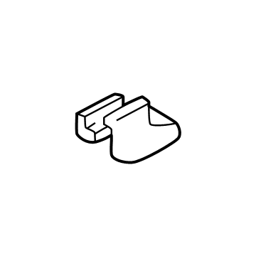 Hyundai 88565-R6010-NNB COVER-FR SEAT MTG RR OTR LH 88565-R6010-NNB Hyundai COVER-FR SEAT MTG RR OTR LH Illustration 1 of 1