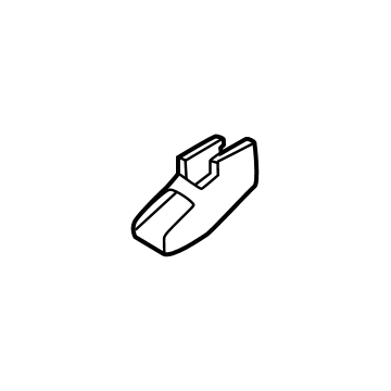 Hyundai 88561-R6010-NNB COVER-FR SEAT MTG FR OTR,LH 88561-R6010-NNB Hyundai COVER-FR SEAT MTG FR OTR,LH Illustration 1 of 1