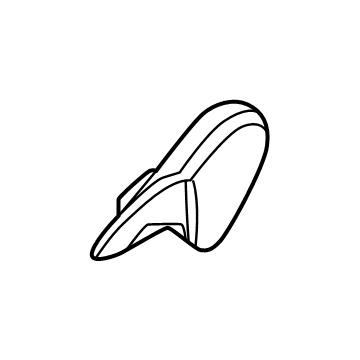 Hyundai 88041-R6010-NNB Front Inner Seat Shield Cover Right Hand 88041-R6010-NNB Hyundai Front Inner Seat Shield Cover Right Hand Illustration 1 of 1