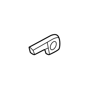 Hyundai 88026-R6010-NNB Front Seat Recliner Knob Right Hand 88026-R6010-NNB Hyundai Front Seat Recliner Knob Right Hand Illustration 1 of 1