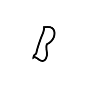 Hyundai 88350-26120 Front Seat Back Pad Assembly Left Hand 88350-26120 Hyundai Front Seat Back Pad Assembly Left Hand Illustration 1 of 1
