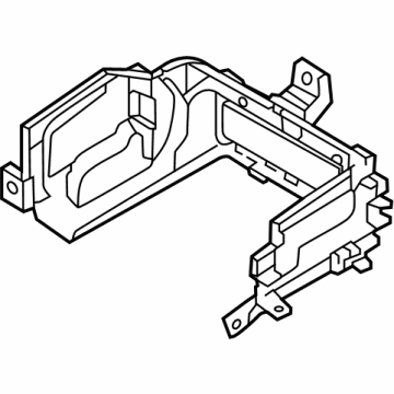 Hyundai 97219-KL000 Blower Case Upper 97219-KL000 Hyundai Blower Case Upper Illustration 1 of 1