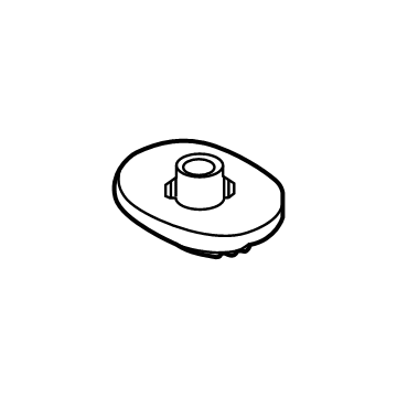 Hyundai 98953-N9000 GROMMET-REAR WASHER HOSE 98953-N9000 Hyundai GROMMET-REAR WASHER HOSE Illustration 1 of 1