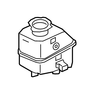 Hyundai 58511-B1000 Master Cylinder Reservoir 58511-B1000 Hyundai Master Cylinder Reservoir Illustration 1 of 1