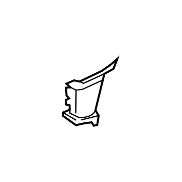 86573-J9000 Hyundai Air Duct-Front Bumper,LH Illustration 1 of 1
