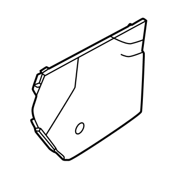Hyundai 84686-L1AA0-NNB COVER ASSY-RR FLOOR CONSOL SID 84686-L1AA0-NNB Hyundai COVER ASSY-RR FLOOR CONSOL SID Illustration 1 of 1