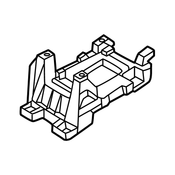 Hyundai 84635-L1AB0 BRACKET ASSY-FLOOR CONSOLE RR 84635-L1AB0 Hyundai BRACKET ASSY-FLOOR CONSOLE RR Illustration 1 of 1