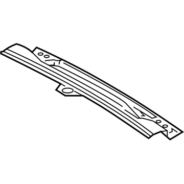 67141-J3000 Hyundai Rear Roof Rail Assembly Illustration 1 of 1