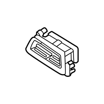 97480-S8AA0-SSV Hyundai DUCT ASSY-SIDE AIR VENT,LH Illustration 1 of 1