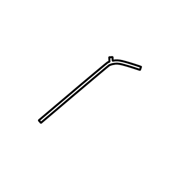 Hyundai 87213-NI000 PAD 1-REAR SPOILER 87213-NI000 Hyundai PAD 1-REAR SPOILER Illustration 1 of 1