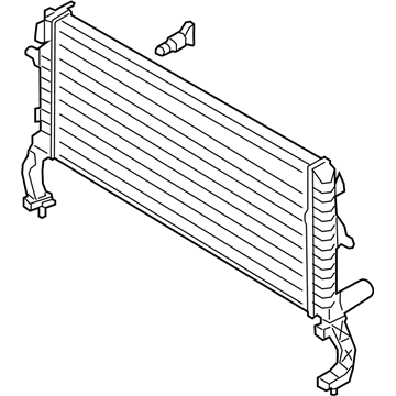 2021 Hyundai Veloster N Radiator - 25310-K9000