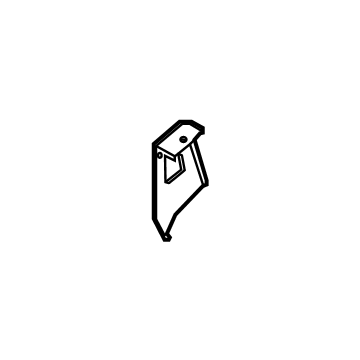Hyundai 64495-L1000 Bracket Assembly-Fender MTG UPR FR 64495-L1000 Hyundai Bracket Assembly-Fender MTG UPR FR Illustration 1 of 1