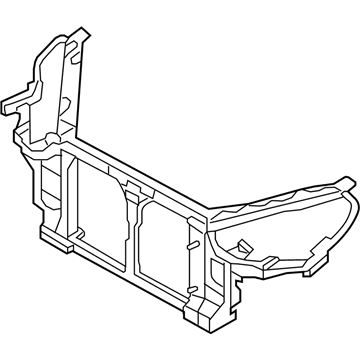 Hyundai Genesis Coupe Radiator Support - 64101-2M000