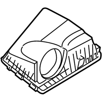 Hyundai 28118-3M100 Cover Assembly-Air Cleaner 28118-3M100 Hyundai Cover Assembly-Air Cleaner Illustration 1 of 1