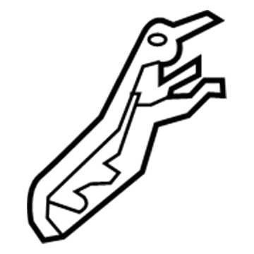 Hyundai 82494-3X000 Retainer-Front Door Latch RH 82494-3X000 Hyundai Retainer-Front Door Latch RH Illustration 1 of 1