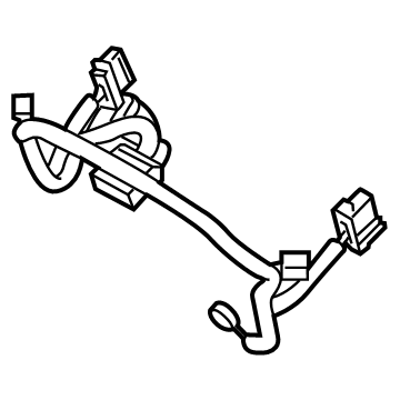 Hyundai 56190-B1100 Extension Wire 56190-B1100 Hyundai Extension Wire Illustration 1 of 1