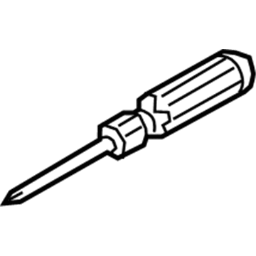 09146-11110 Hyundai Driver-Screw Illustration 1 of 1