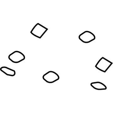 31101-2T000 Hyundai Fuel Tank Pad Illustration 1 of 1