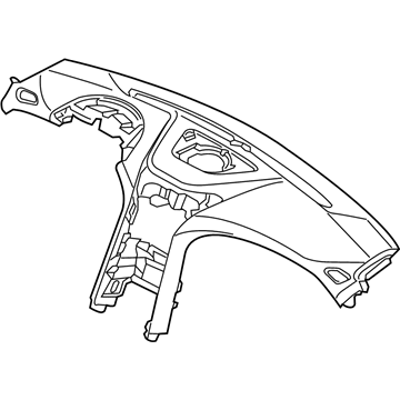 84710-2M500-9P Hyundai Crash Pad Assembly Main Illustration 1 of 1