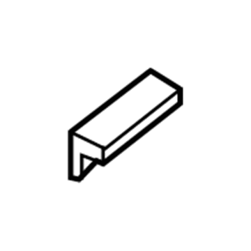 88063-25000-SX Hyundai Front Seat Recliner Knob Right Hand Illustration 1 of 1