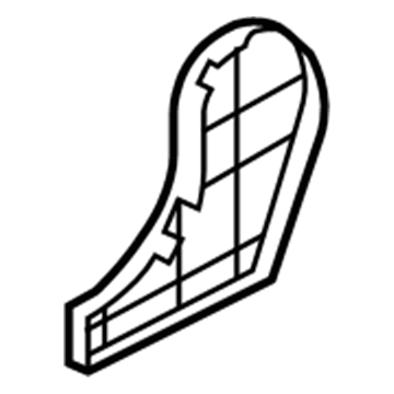 88057-25400-SX Hyundai Cover-Front Seat LH Inner Illustration 1 of 1