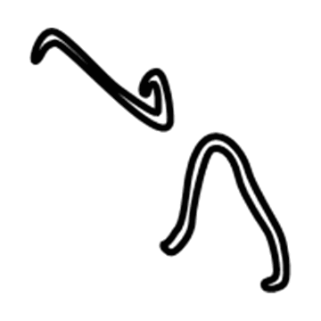 58288-H8000 Hyundai Spring-Pad Return Illustration 1 of 1