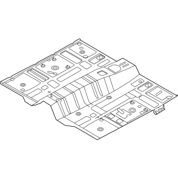 Hyundai Floor Pan - 65100-N9000
