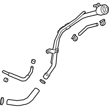Hyundai 31030-S2500 Filler Neck Assembly-Fuel 31030-S2500 Hyundai Filler Neck Assembly-Fuel Illustration 1 of 1