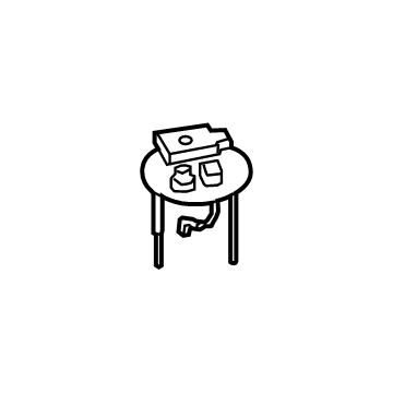 31114-S1500 Hyundai Plate Assembly-Fuel Pump Illustration 1 of 1