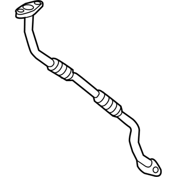 28245-2GTA1 Hyundai Hose-Oil Illustration 1 of 1
