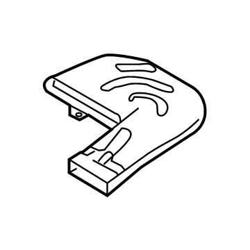 Hyundai 97365-D2000 Duct Assembly-RR,LH 97365-D2000 Hyundai Duct Assembly-RR,LH Illustration 1 of 1